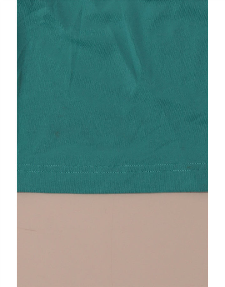 FILA T-shirt top til kvinder DK 8 Lille turkis polyester