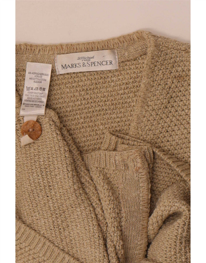 Marks & Spencer Herre St. Michael Ærmeløs cardigantrøje Medium Beige