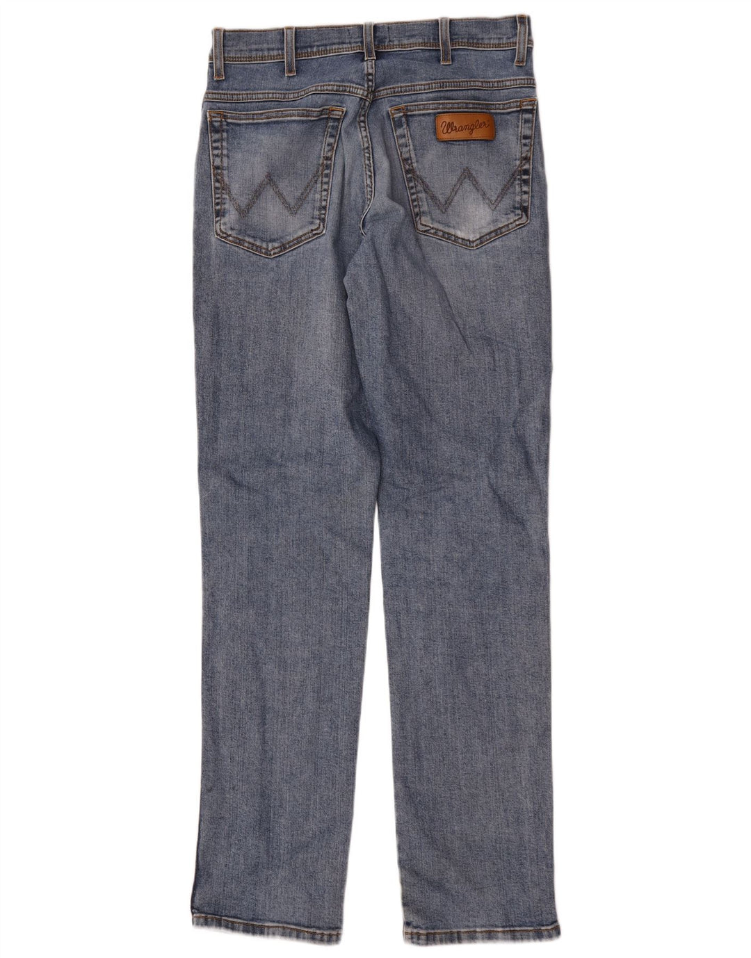 Wrangler Herre Texas Straight Jeans W32 L34 Blå Bomuld
