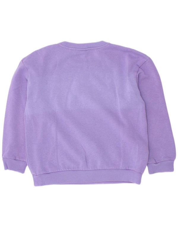 Lacoste Boys Graphic Sweatshirt Jumper 7-8 år Lilla bomuld