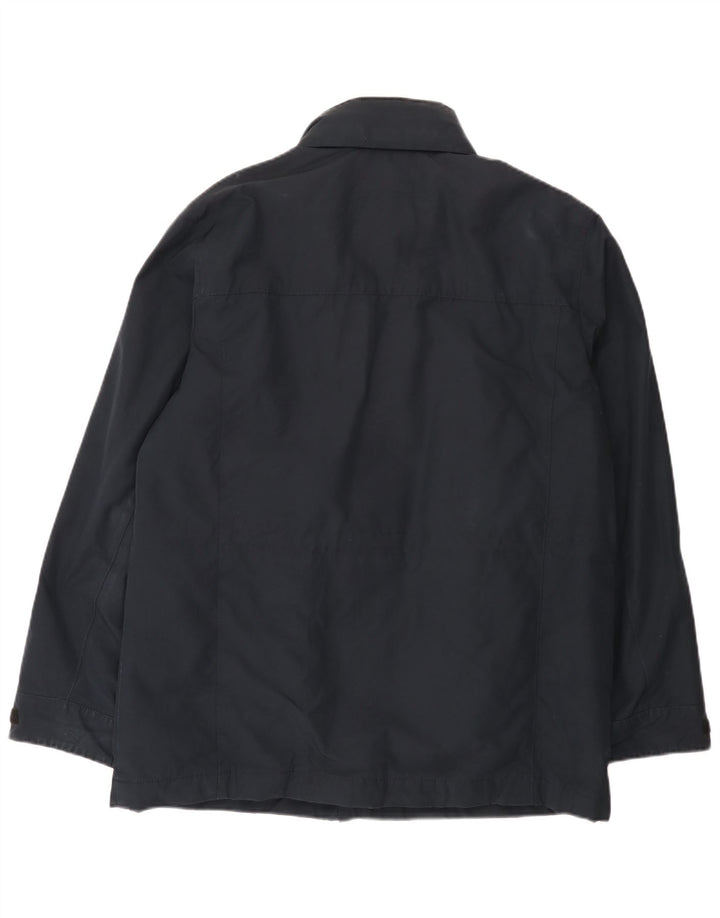 Marks & Spencer Herre Windbreaker Jacket UK 40 Large Navy Blue