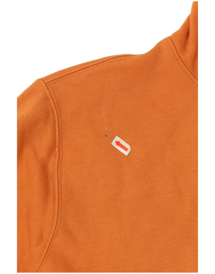 NIKE hættetrøje til mænd, lille orange bomuld