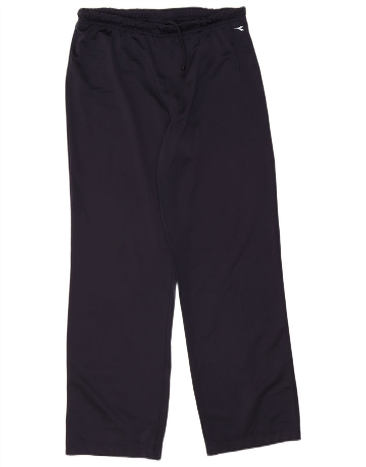 DIADORA Træningsdragt bukser til kvinder UK 12 Medium Navy Blue Polyester