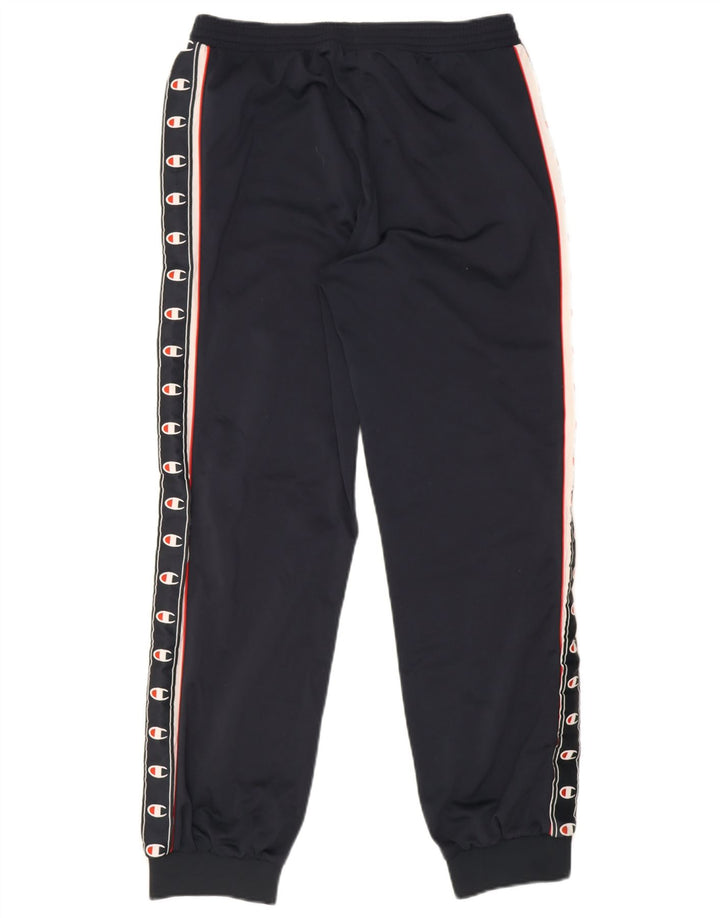 Champion Herre grafisk træningsdragt Bukser Joggers Medium Navy Blue Polyester
