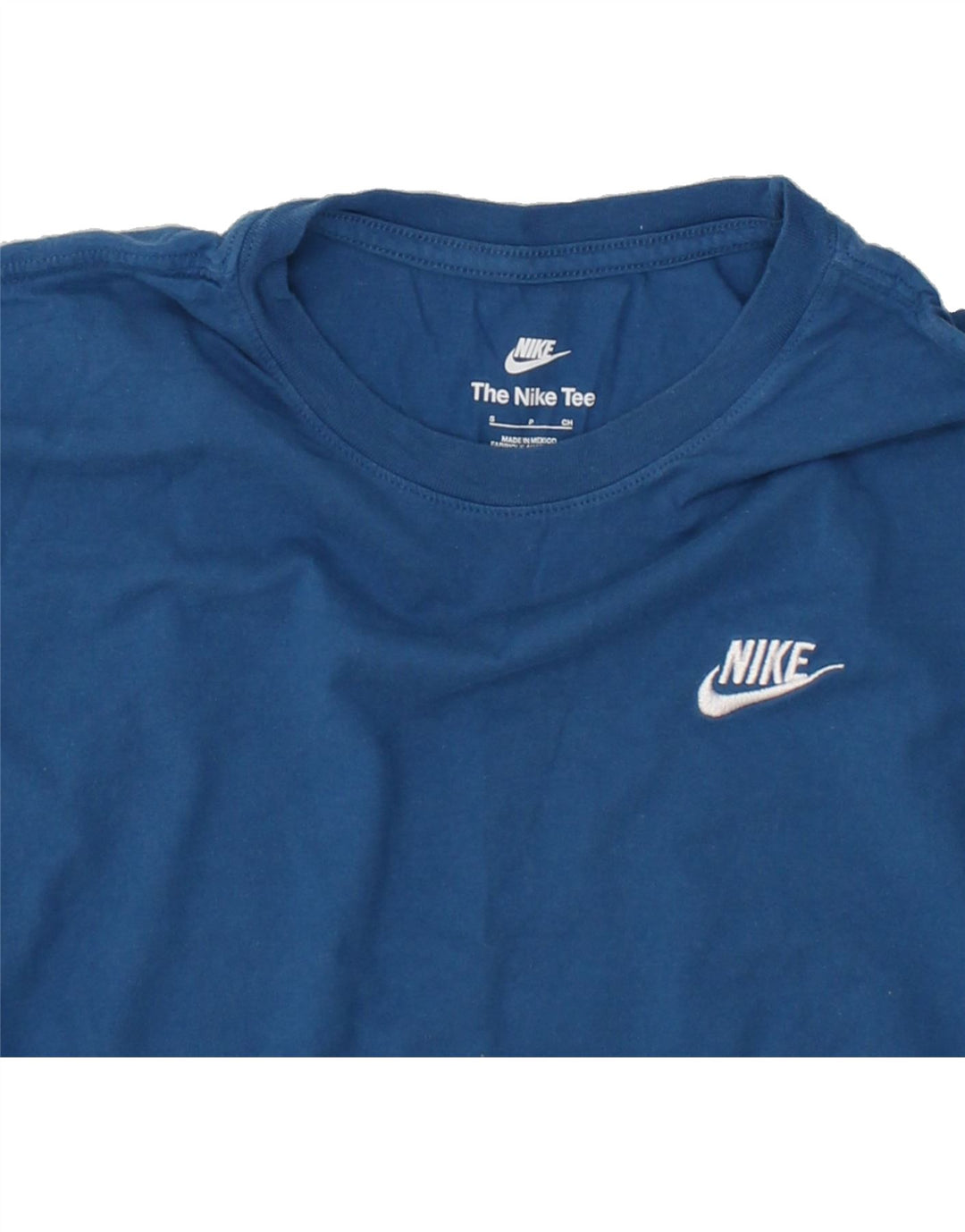 NIKE Mens T-Shirt Top Small Blue Vintage Nike and Second-Hand Nike from Messina Hembry 