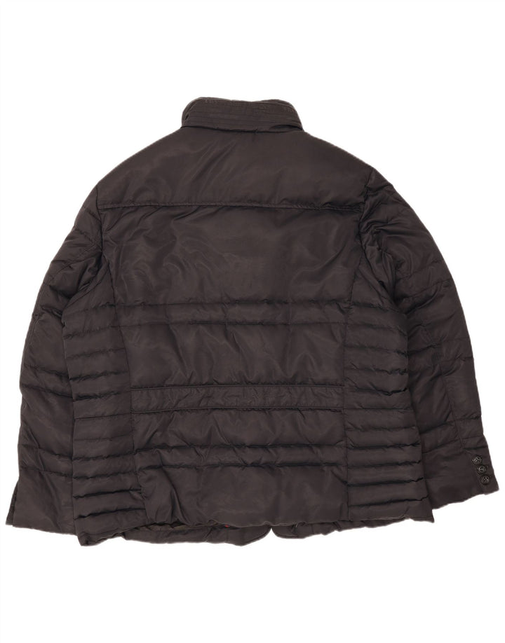 TRUSSARDI JEANS Polstret jakke til mænd IT 60 5XL Marineblå