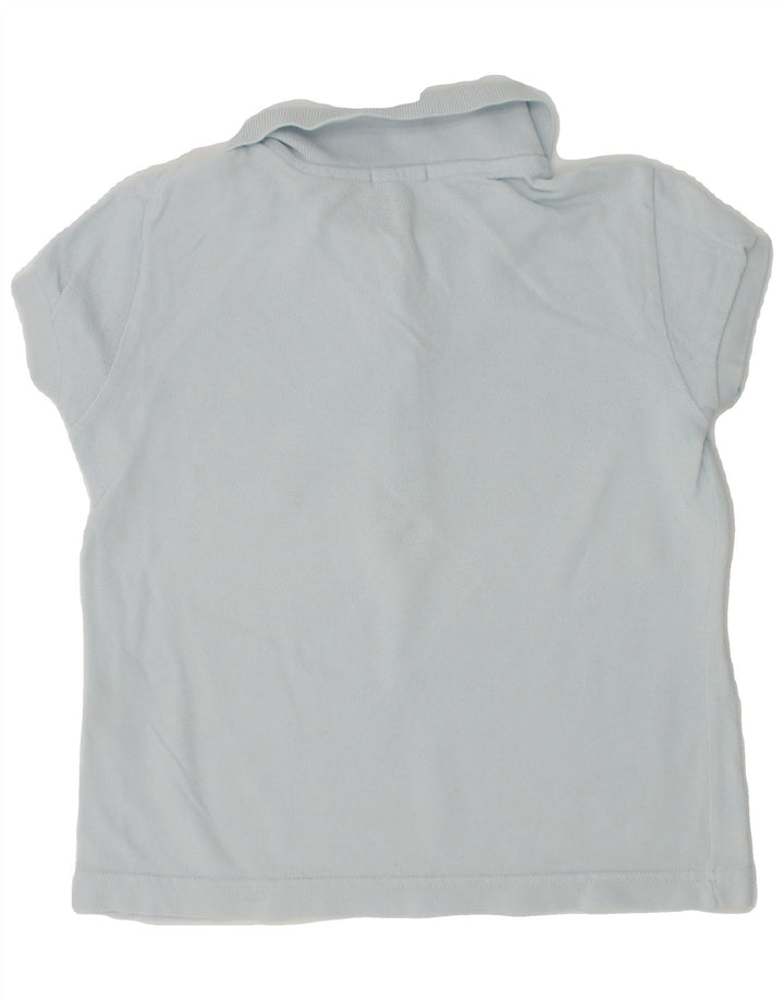 BENETTON Girls Polo Shirt 4-5 Years XS Blue | Vintage Benetton | Thrift | Second-Hand Benetton | Used Clothing | Messina Hembry 