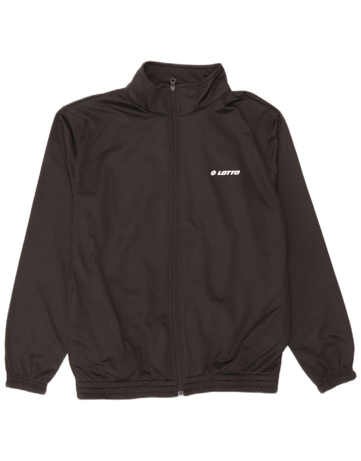 Lotto Herre træningsdragt Topjakke Medium Sort Polyester