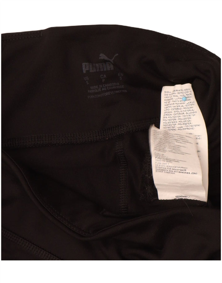 Puma Capri Leggings til kvinder UK 8 Lille sort polyester