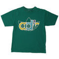 Adidas Herre grafisk T-shirt Top Medium Grøn
