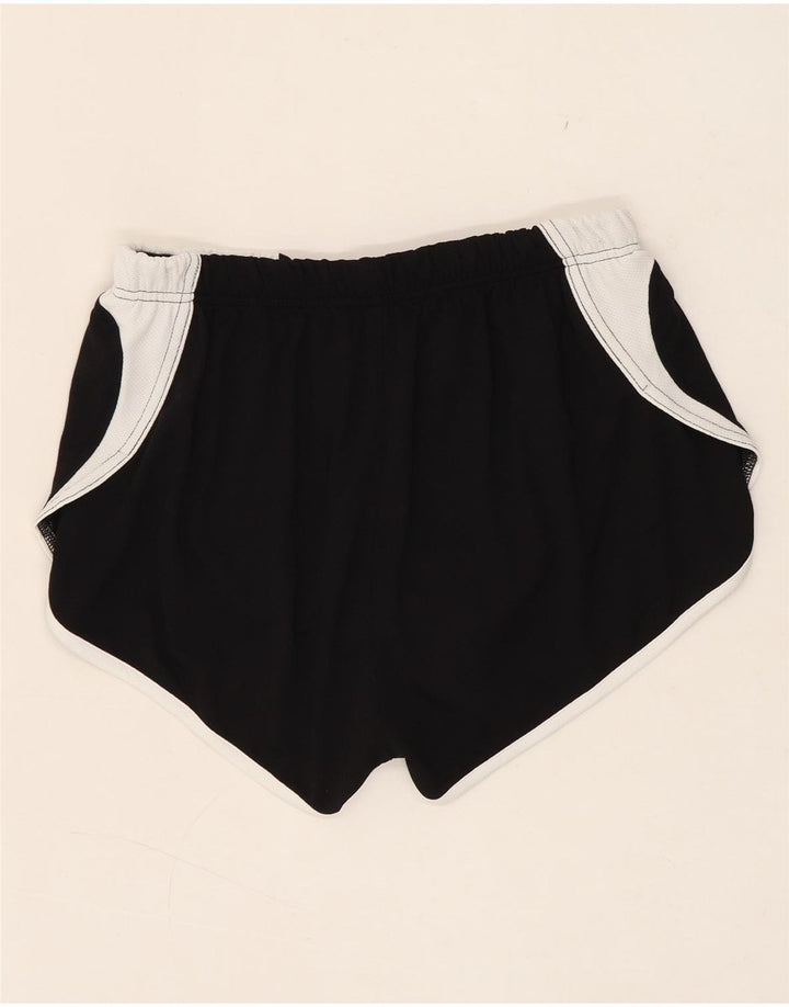 ASICS sportsshorts til kvinder UK 14 Medium Sort Colourblock Polyester