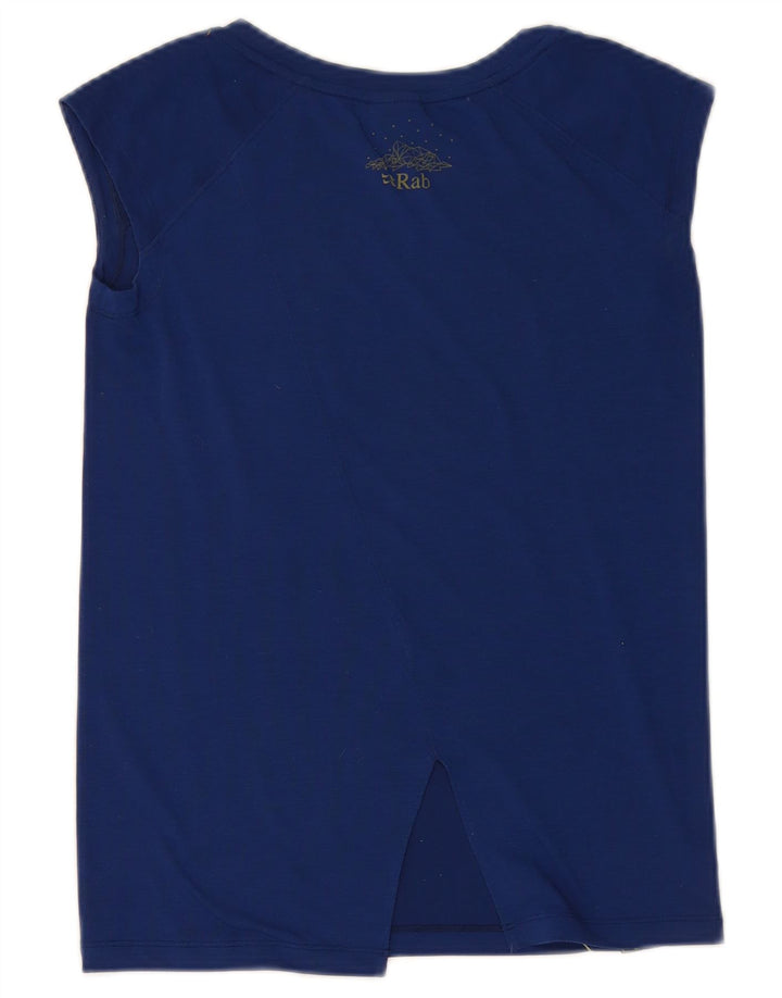 RAB Damevest Top UK 8 Small Navy Blue