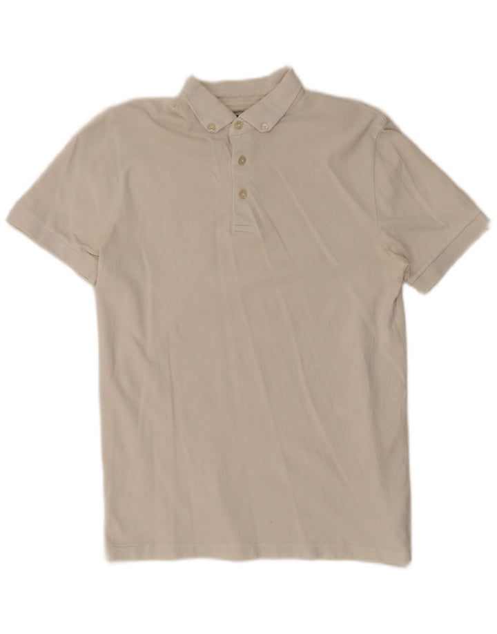 FRANSK FORBINDELSE Herre Regular Fit Polo Shirt Lille Off White Bomuld