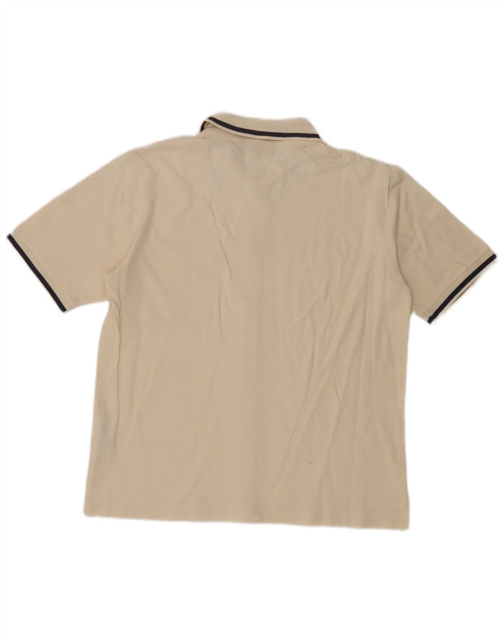 Diadora kortærmet herreskjorte Medium hvid bomuld