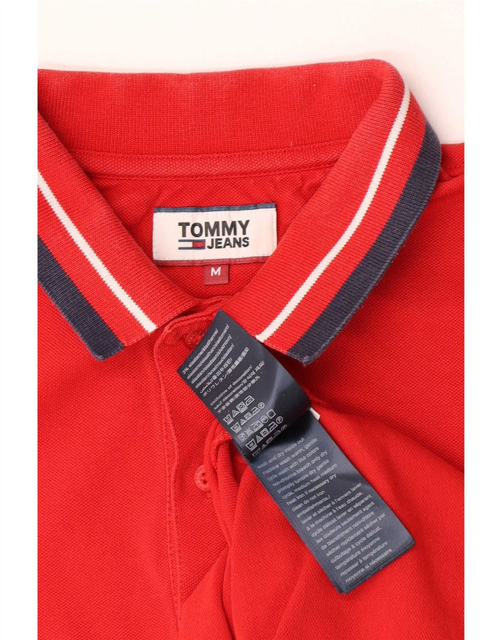 Tommy Hilfiger Herre poloshirt Medium rødstribet bomuld