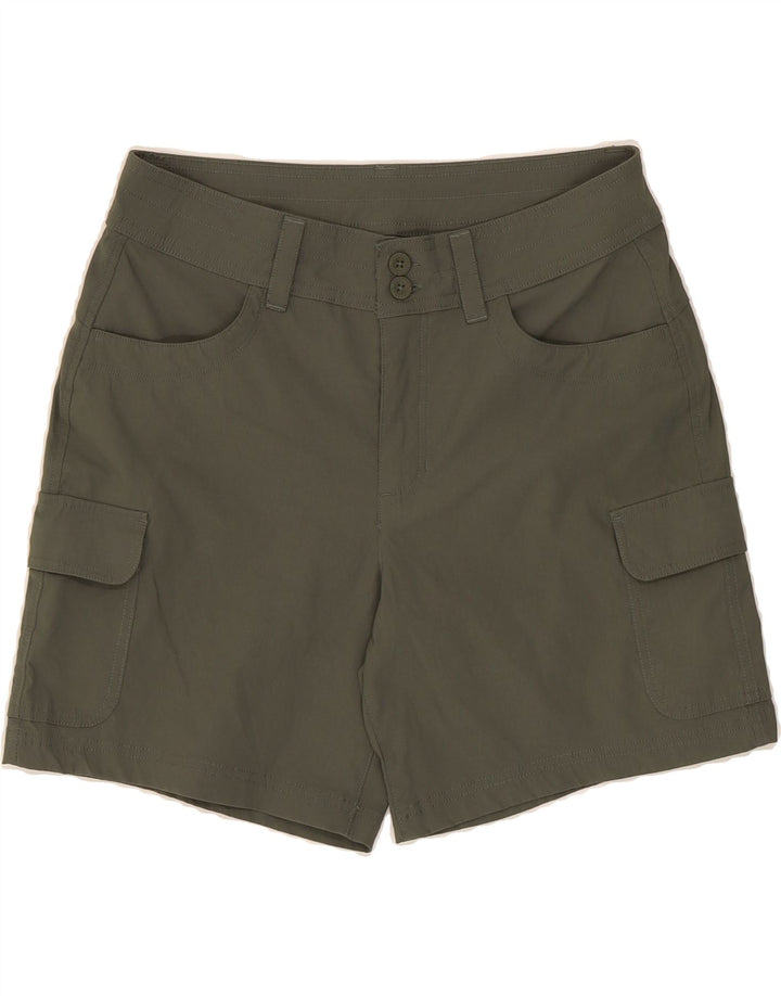 EDDIE BAUER Womens Cargo Shorts US 6 Medium W30  Khaki Nylon Vintage Eddie Bauer and Second-Hand Eddie Bauer from Messina Hembry 