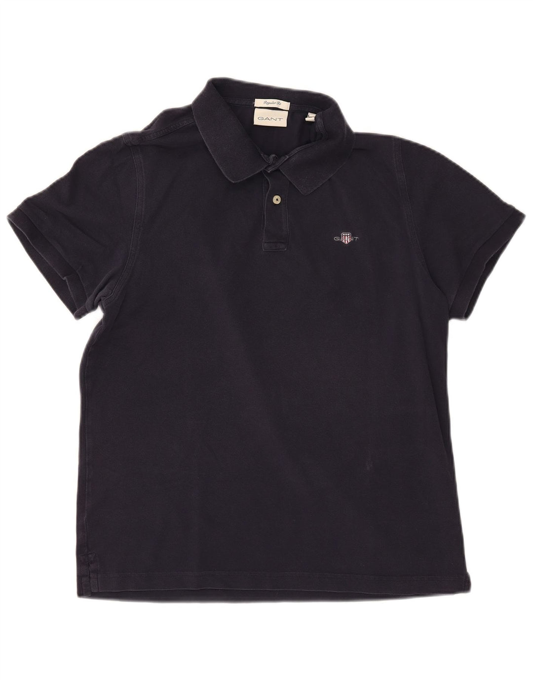 Gant Herre Regular Fit Polo Shirt Stor marineblå bomuld