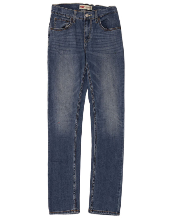 Levi's Boys 510 Skinny Jeans 11-12 år W26 L30 Blå Bomuld