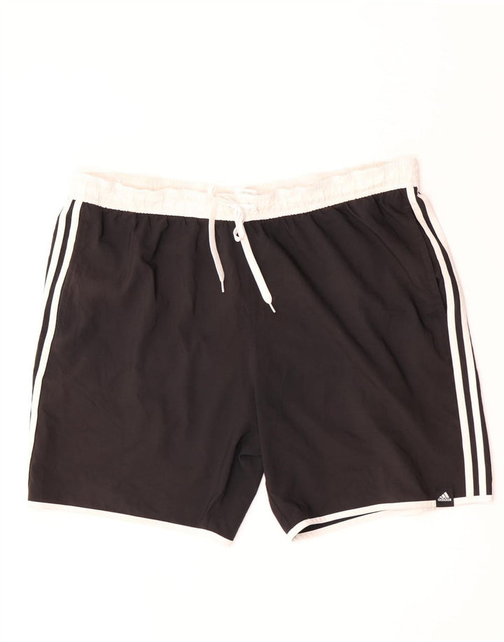 Adidas Herre Sportshorts 3XL Sort Colourblock Polyester