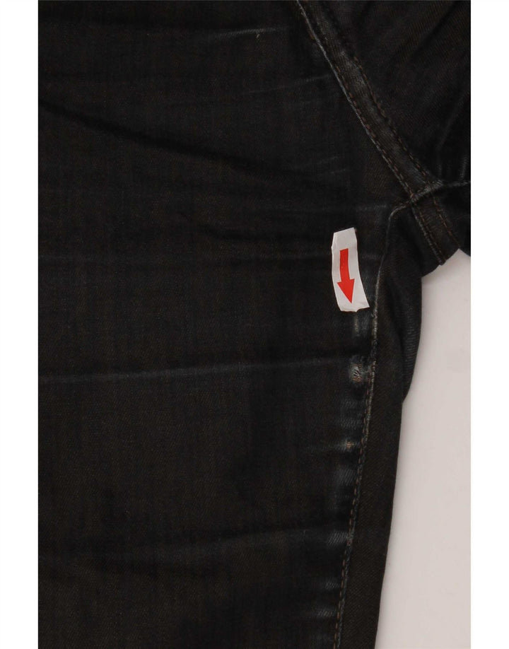 Trussardi Straight Jeans til kvinder W28 L28 Sort