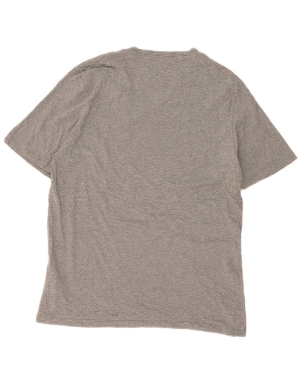 Hugo Boss Herre T-Shirt Top XL Grå Bomuld
