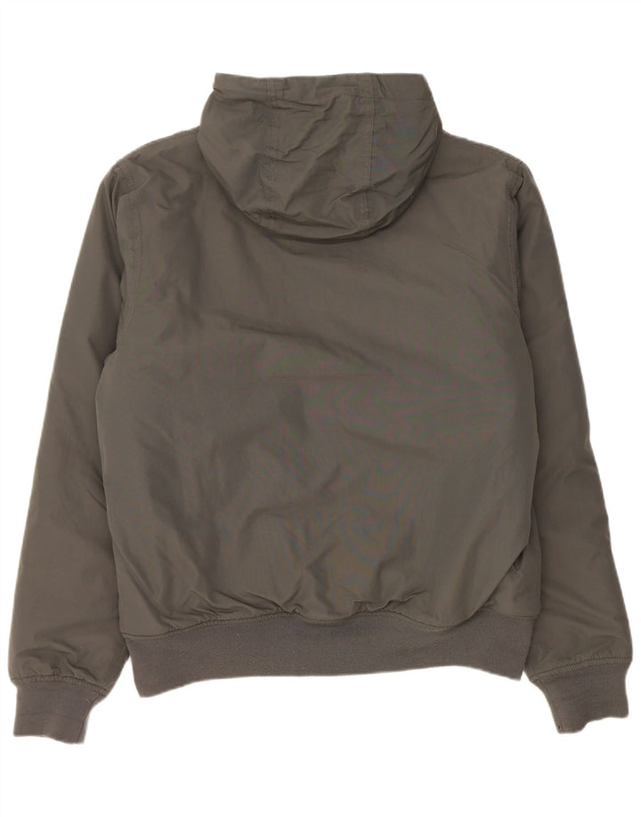 Dickies Herre Hooded Bomber Jacket UK 38 Medium Grey Polyamide