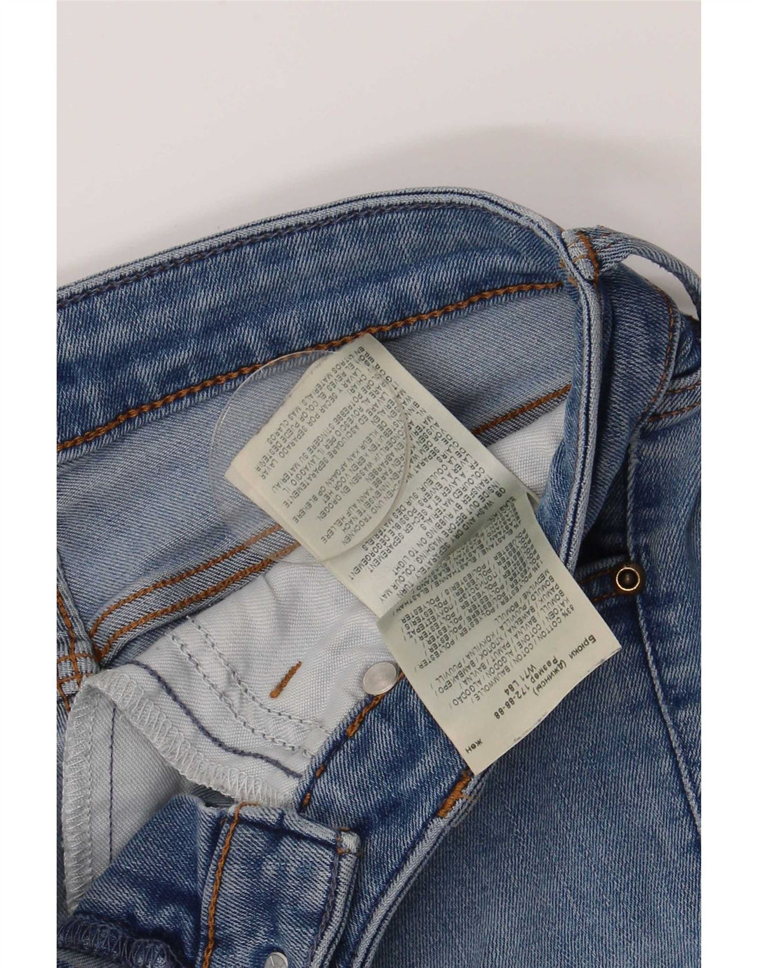Lee Dame Jodee Ultra Skinny Jeans W28 L33 Blå Bomuld