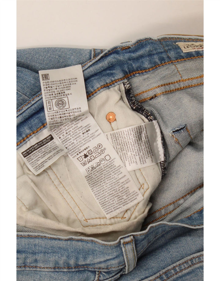 Levi's Herre 512 Slim Tapered Jeans W32 L30 Blå Bomuld