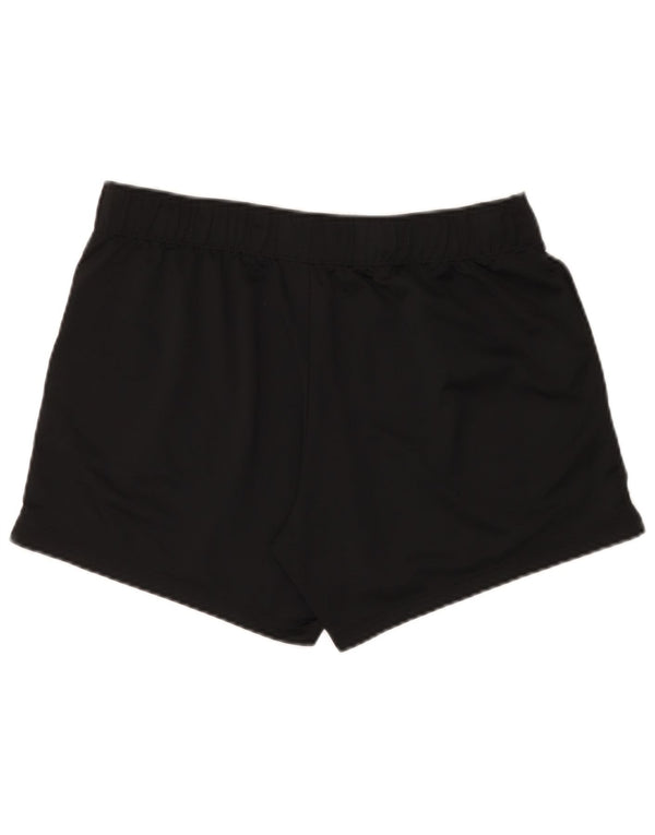 Nike Dame Dri Fit Sport Shorts UK 14 Large Black Polyester