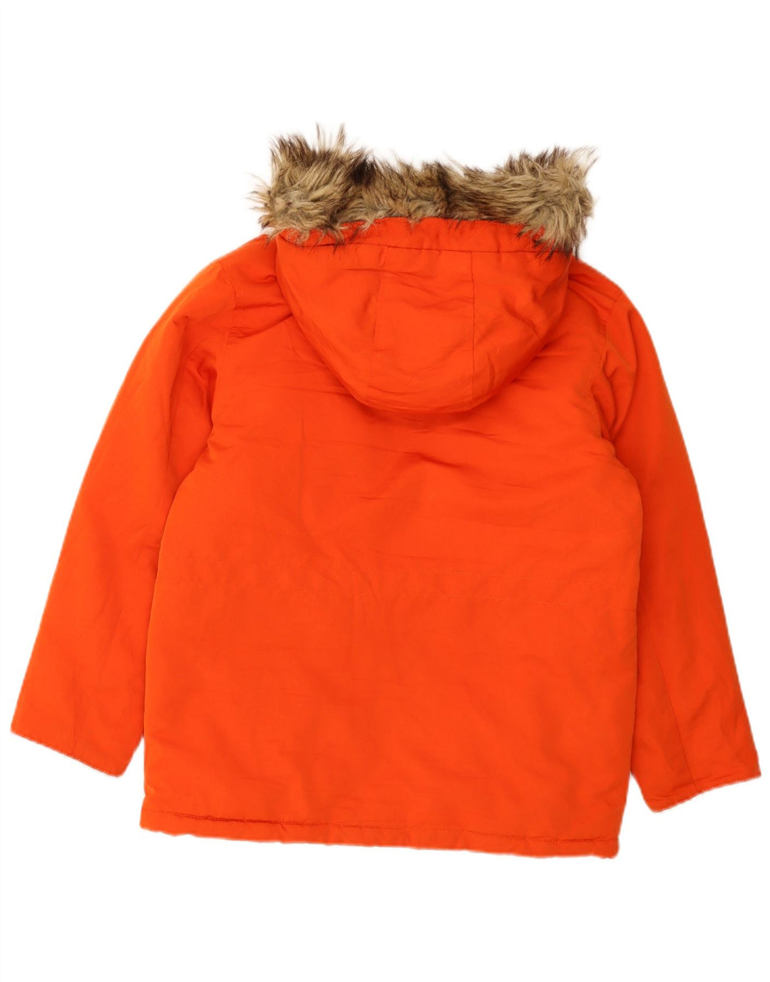 GAP Parkajakke med hætte til drenge 11-12 år XL Orange Polyester