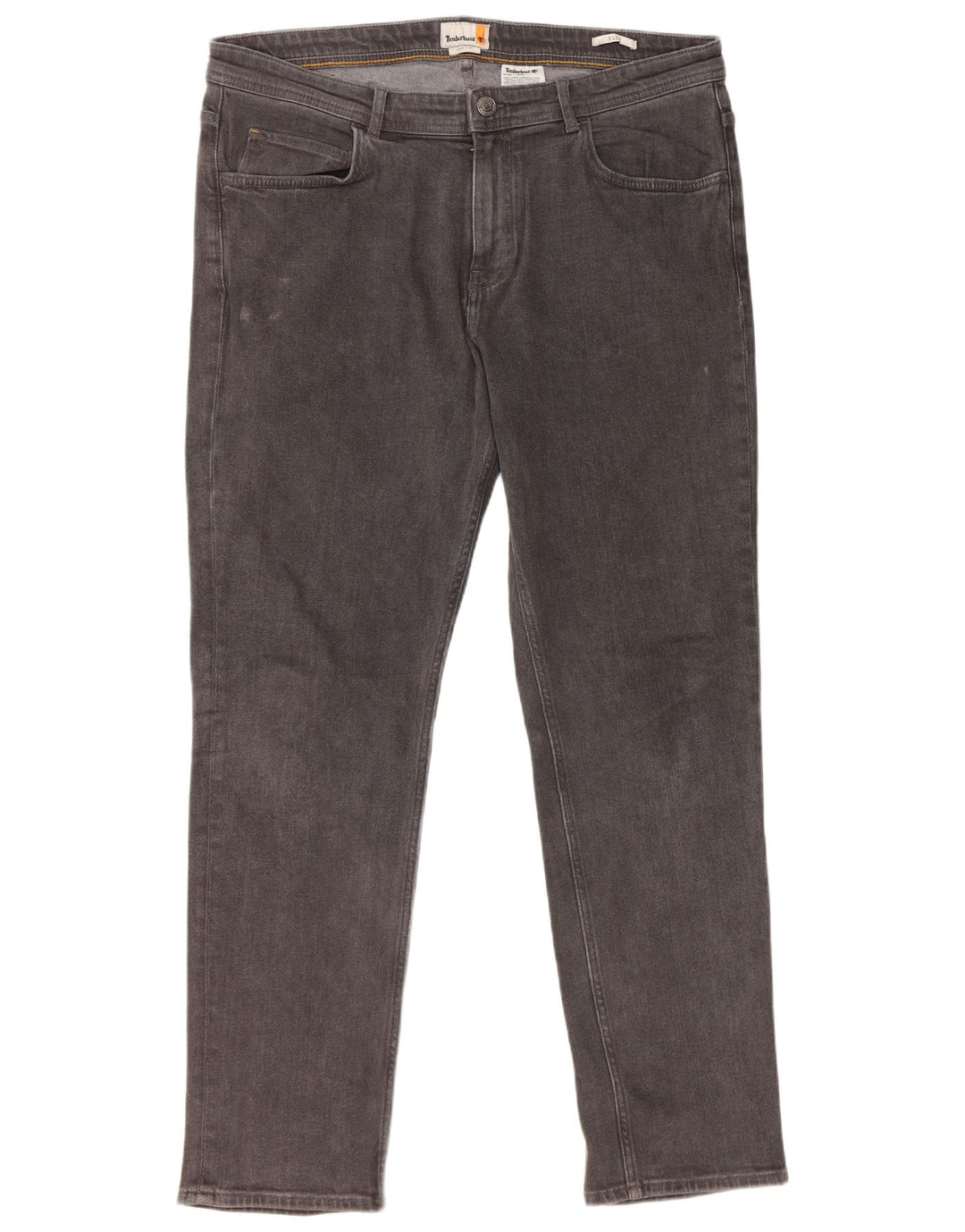 Timberland Herre Stretch Slim Jeans W38 L32 Grå Bomuld