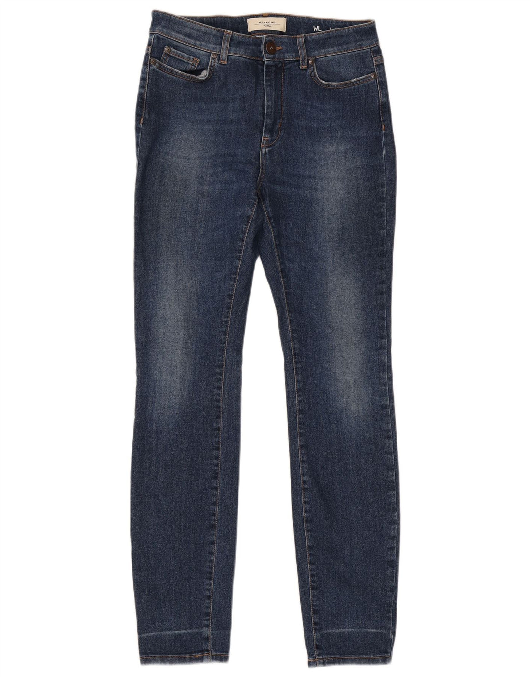 Max Mara Dame Weekend Slim Jeans W30 L31 Marineblå