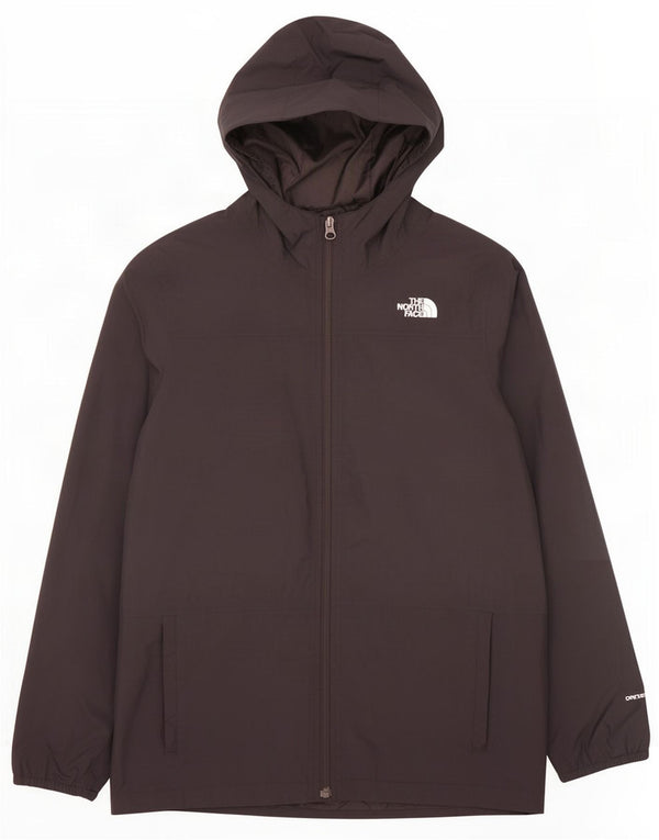 The North Face Boys Regnjakke med hætte 14-15 år XL sort nylon