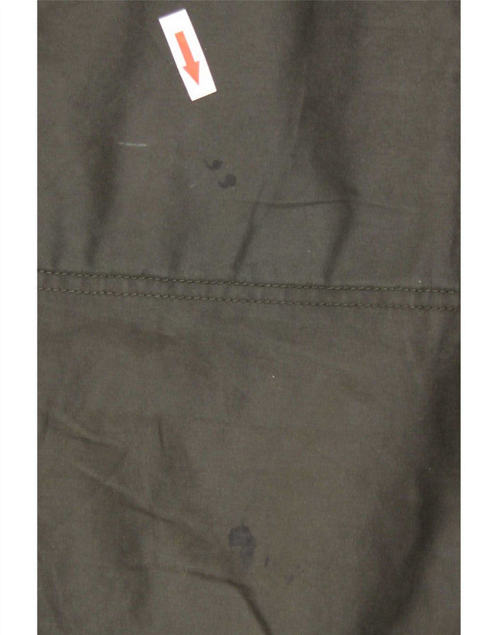 MINT VELVET Dame Hooded Parka Jacket UK 10 Small Khaki