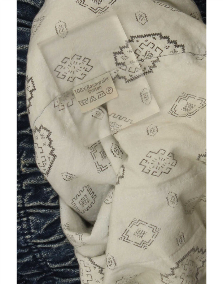 Vintage denimjakke til mænd UK 42 XL blå bomuld