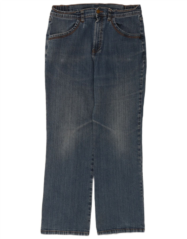 Marks & Spencer Lige jeans til kvinder UK 14 Medium W34 L28 Blå Bomuld
