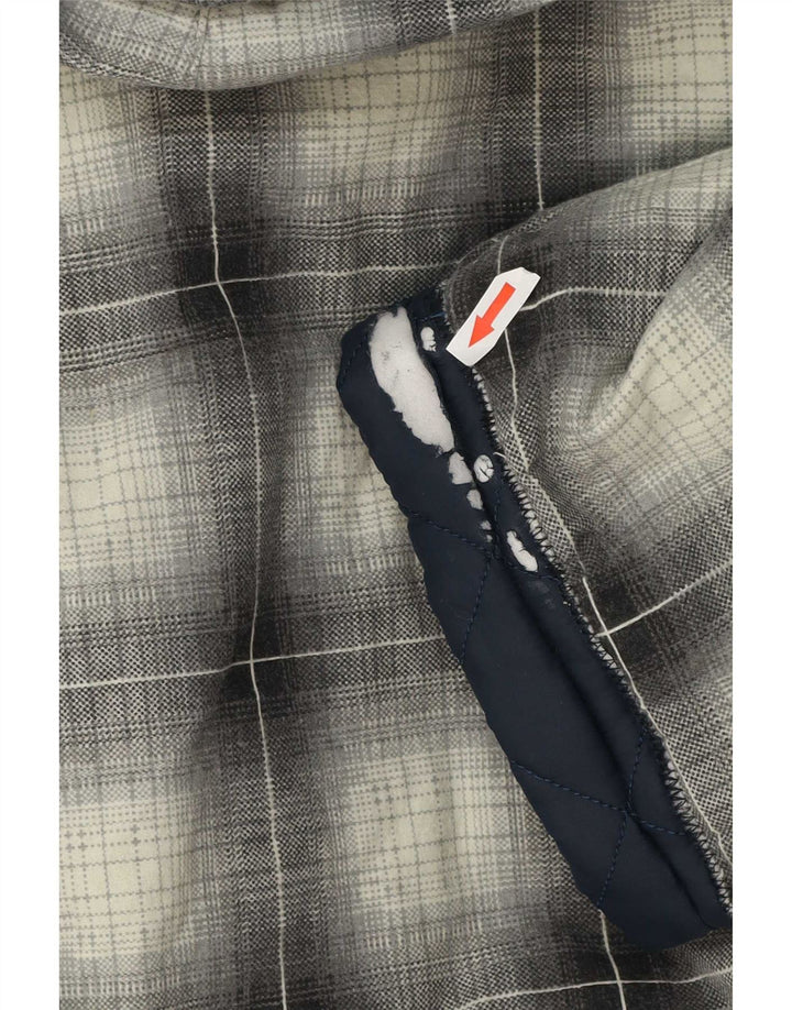 Belfe & Womens Oversized Vendbar Quiltet Jakke UK 14 Medium Navy Blue