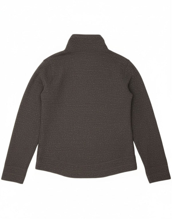 Champion Womens træningsdragt Topjakke UK 10 Small Grey Flecked Bomuld