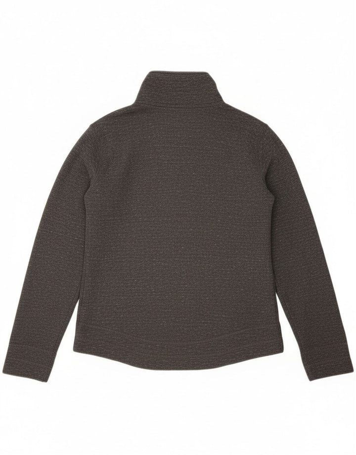 Champion Womens træningsdragt Topjakke UK 10 Small Grey Flecked Bomuld
