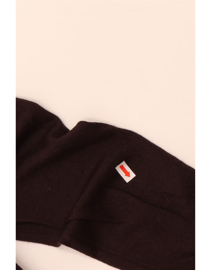 HOBBS Dame Boat Neck Jumper Sweater UK 12 Medium Brun Ny Uld