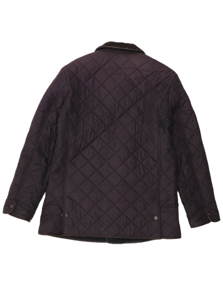 Barbour Herre quiltet jakke UK 38 Medium Navy Blue