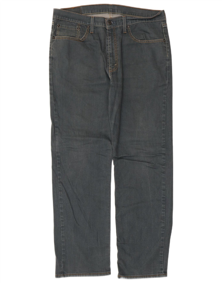 LEVI'S Herre 751 Straight Jeans W38 L30 Blå Bomuld