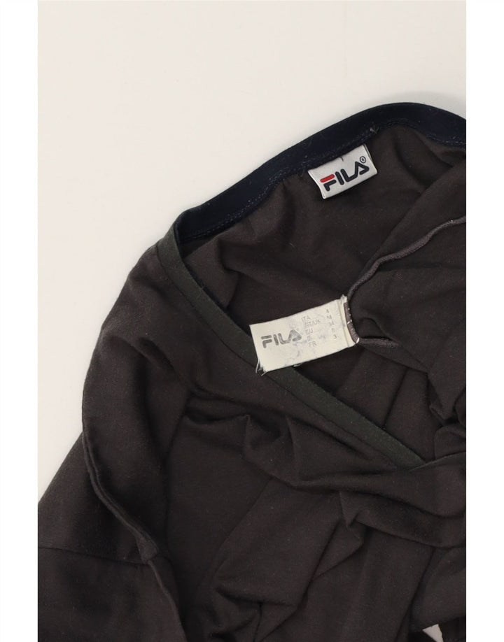 Fila Herre T-Shirt Top Medium Grå Bomuld
