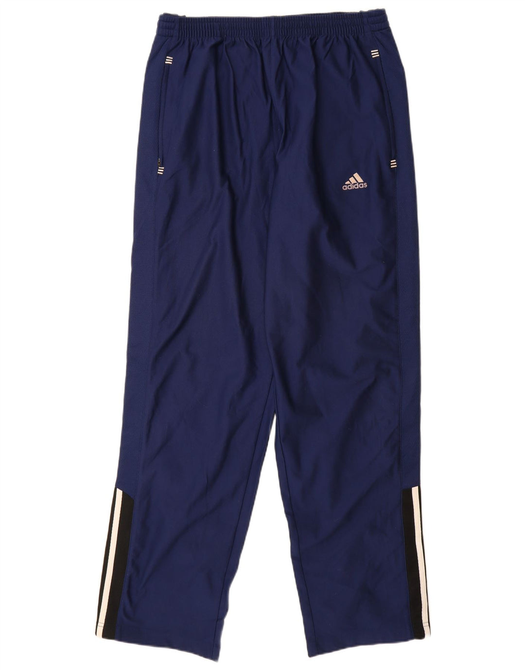 ADIDAS Herre Climalite træningsdragt Bukser Large Navy Blue Colourblock