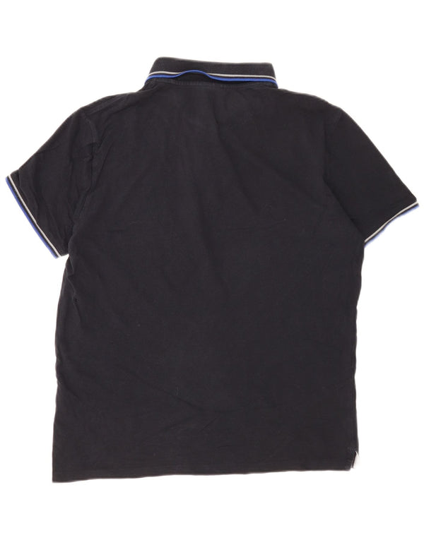 Champion herre poloshirt Medium marineblå bomuld