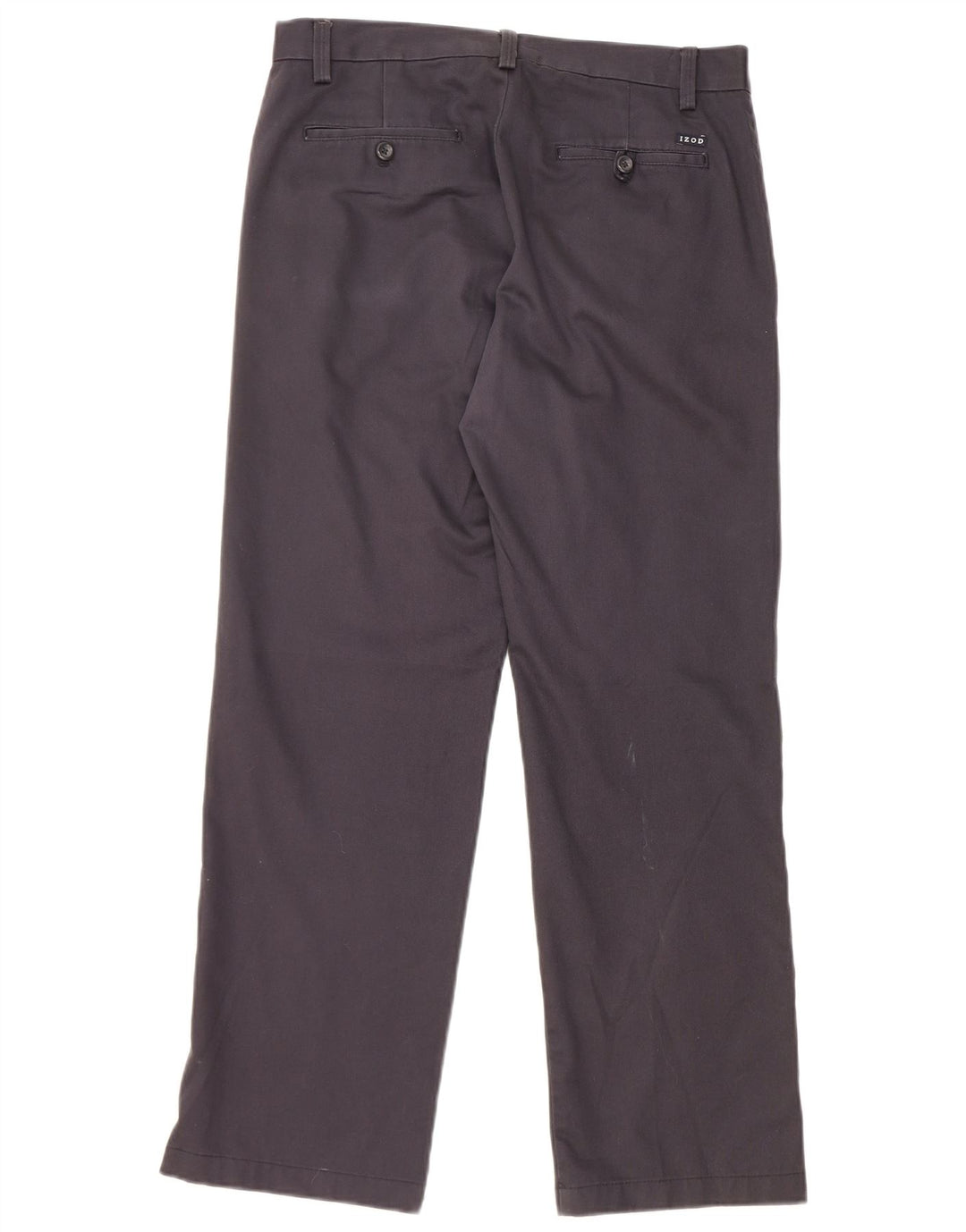 IZOD Slim Fit Chinobukser til mænd W30 L30 Marineblå bomuld