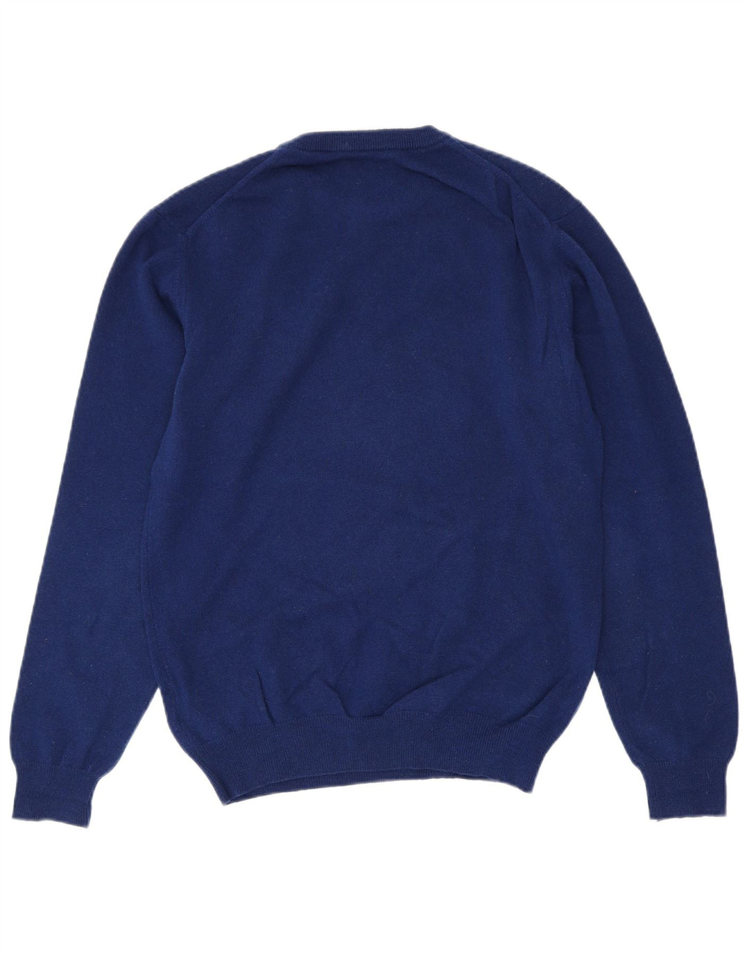 GANT sweater med rund hals til mænd mellemblå uld