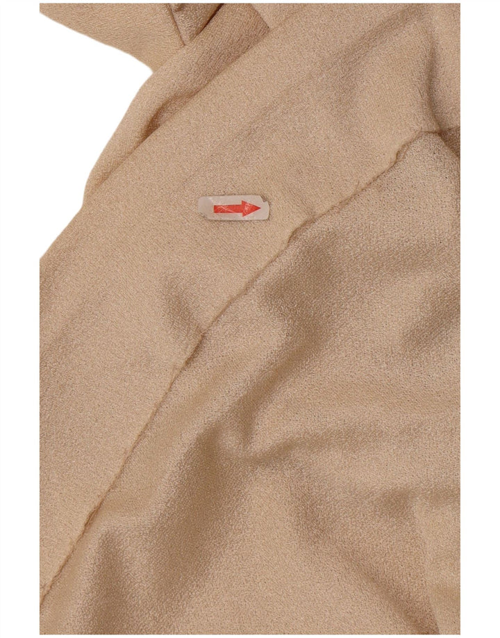 Eastex Dame Maxi Dress UK 14 Medium Beige Polyester