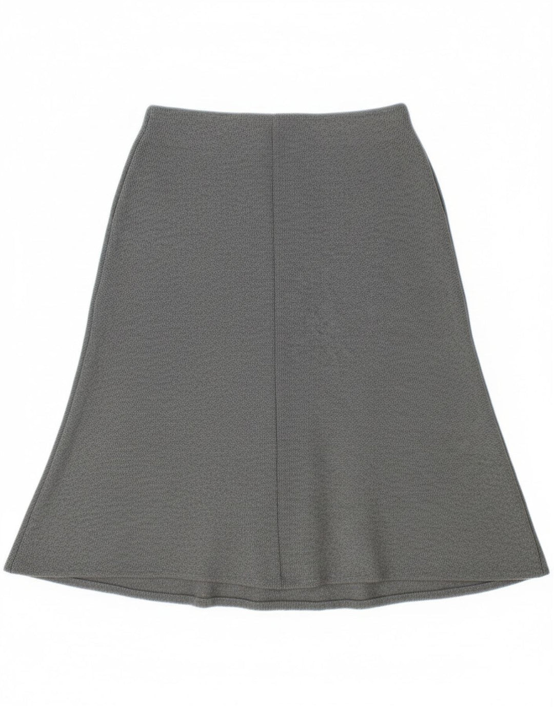 Zara Dame A-Line nederdel Small W28 Grå Polyester