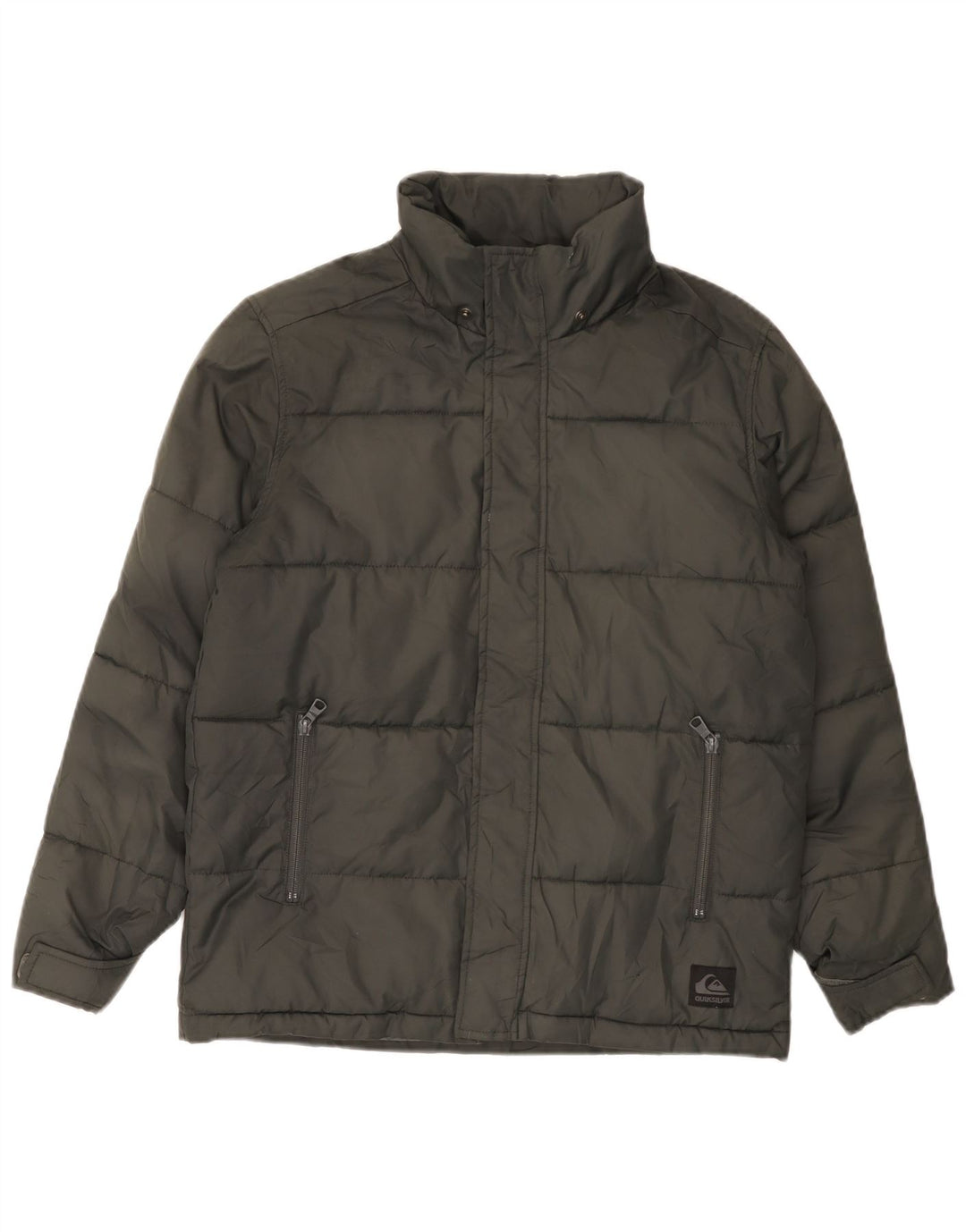 Quiksilver drenge polstret jakke 13-14 år Grå polyester